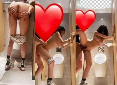 Cặp đôi chén em người yêu trong WC