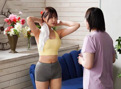 Cô nàng dáng ngon tập yoga buổi tối rồi bị chén